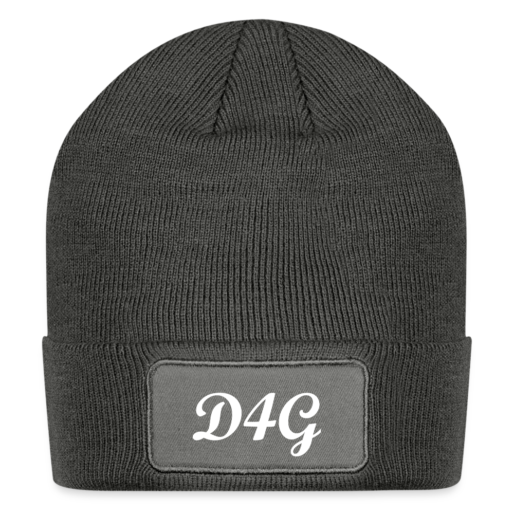 D4G Beanie - charcoal grey