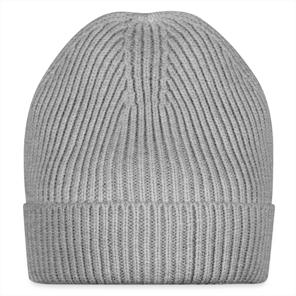 Knit Beanie - heather gray