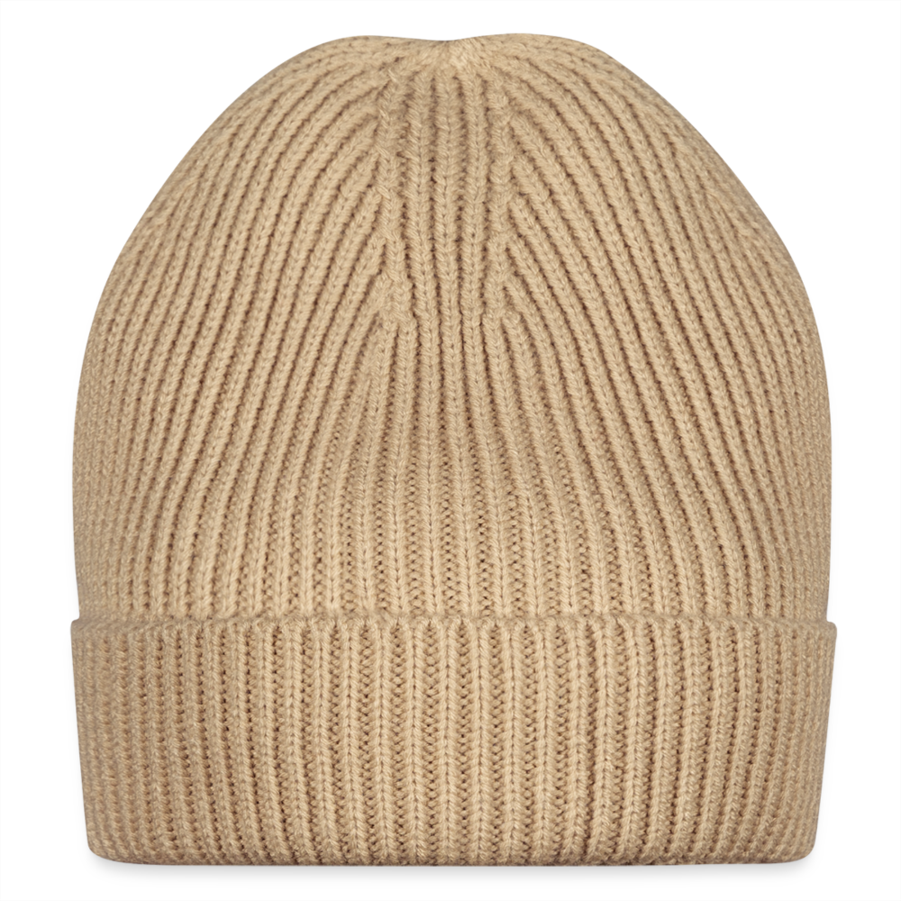 Knit Beanie - beige