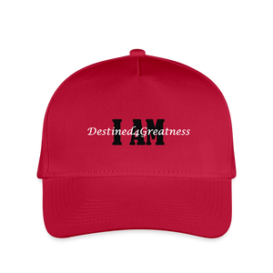 Kid's D4G Baseball Cap - red