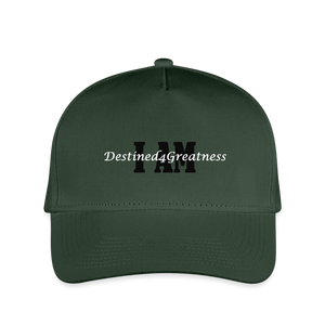 Kid's D4G Baseball Cap - forest green