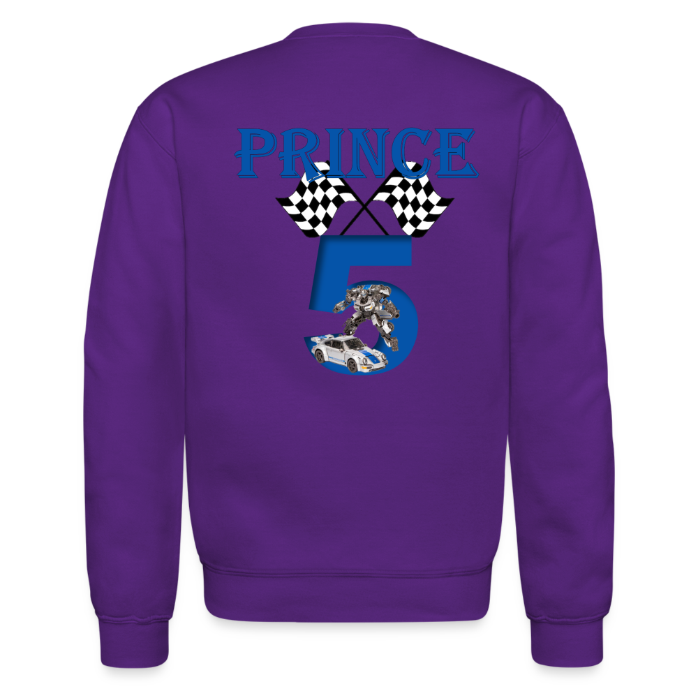 PJ 5th B-Day Crewneck Sweatshirt - purple