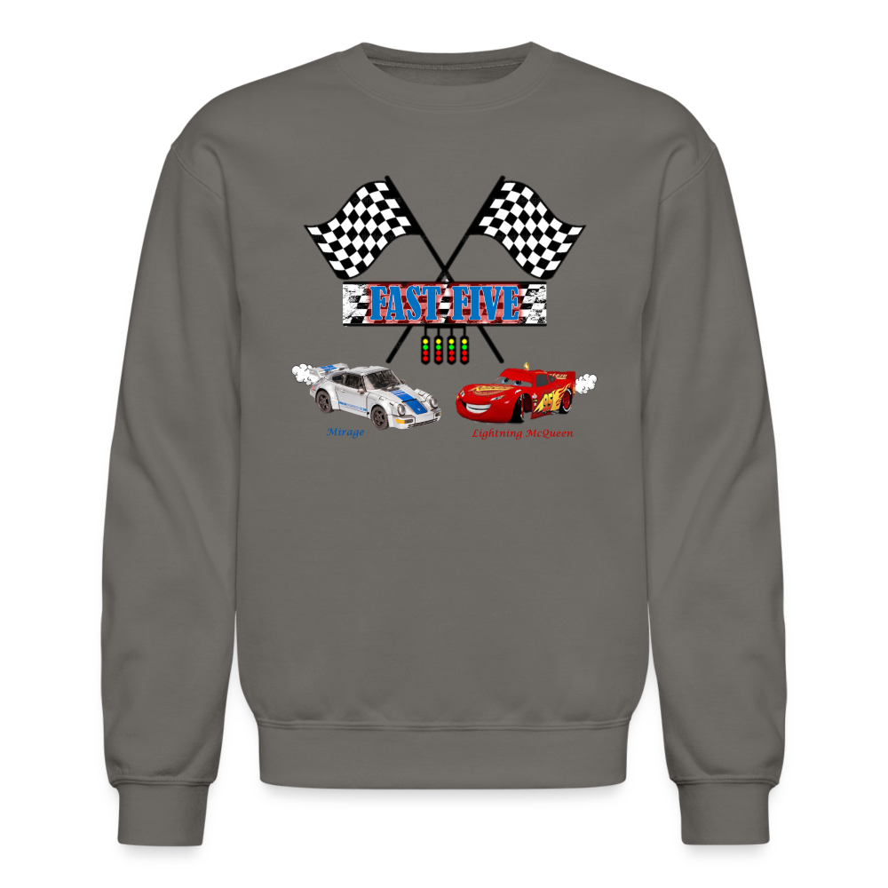 PJ 5th B-Day Crewneck Sweatshirt - asphalt gray