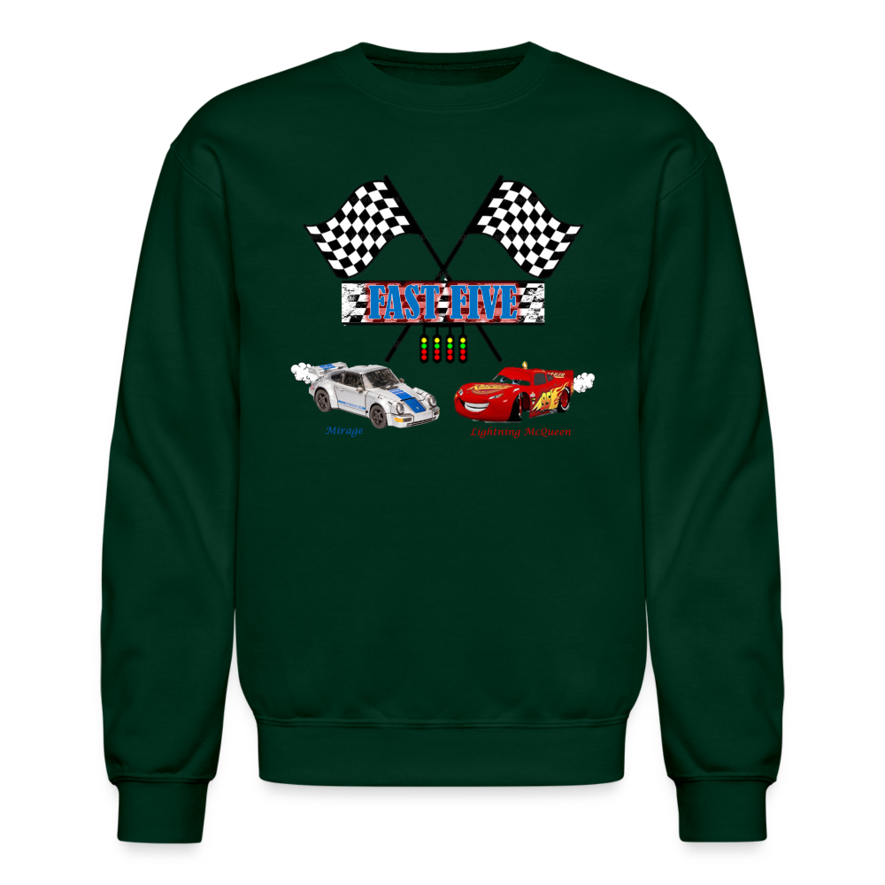 PJ 5th B-Day Crewneck Sweatshirt - forest green