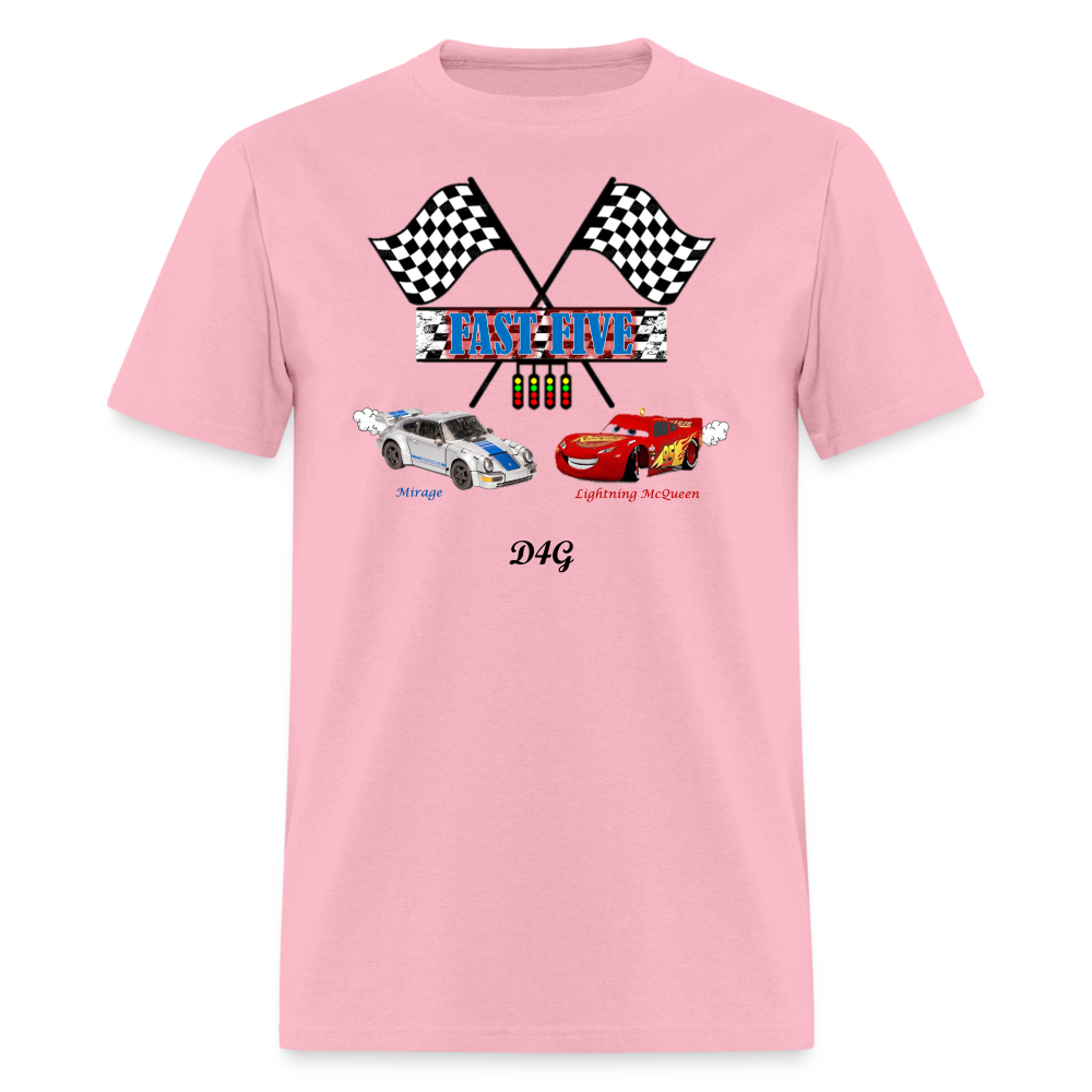 PJ 5th B-Day (Adult) T-Shirt - pink