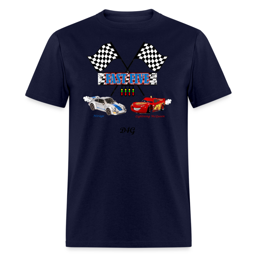 PJ 5th B-Day (Adult) T-Shirt - navy