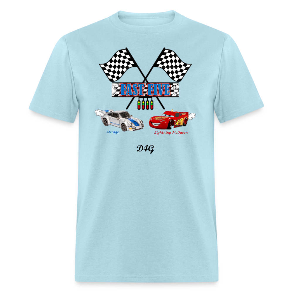 PJ 5th B-Day (Adult) T-Shirt - powder blue