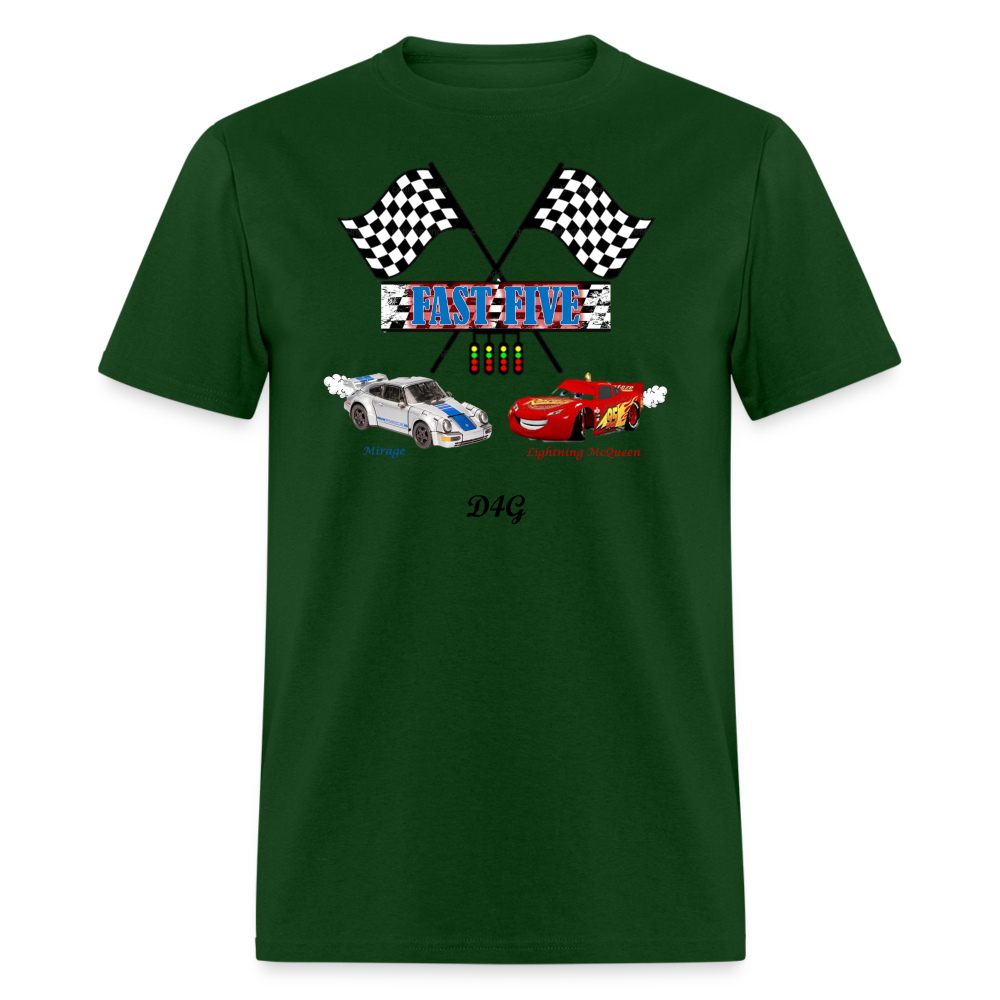 PJ 5th B-Day (Adult) T-Shirt - forest green