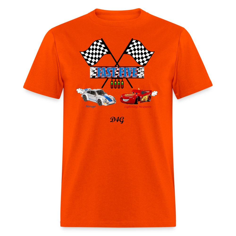 PJ 5th B-Day (Adult) T-Shirt - orange