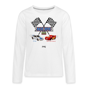 PJ 5th B-Day (Childrens) Long-sleeve T-Shirt - white