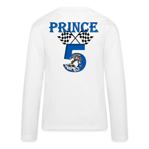 PJ 5th B-Day (Childrens) Long-sleeve T-Shirt - white