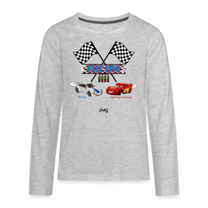 PJ 5th B-Day (Childrens) Long-sleeve T-Shirt - heather gray