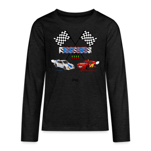 PJ 5th B-Day (Childrens) Long-sleeve T-Shirt - charcoal grey