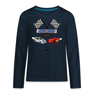 PJ 5th B-Day (Childrens) Long-sleeve T-Shirt - deep navy