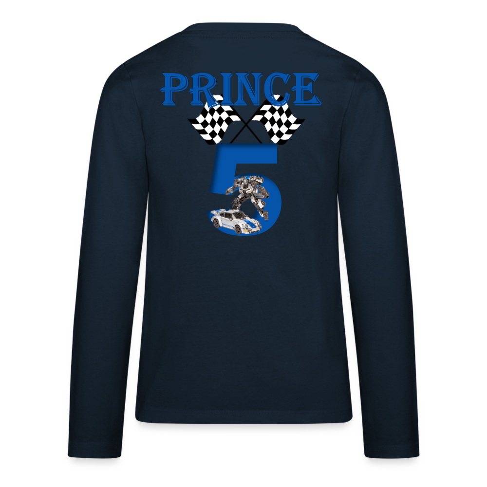 PJ 5th B-Day (Childrens) Long-sleeve T-Shirt - deep navy