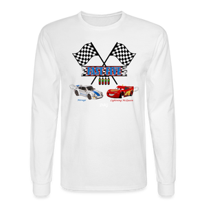 PJ 5th B-Day (Adult) Long-sleeve T-Shirt - white