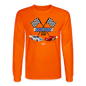 PJ 5th B-Day (Adult) Long-sleeve T-Shirt - orange