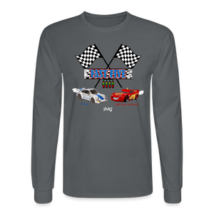 PJ 5th B-Day (Adult) Long-sleeve T-Shirt - charcoal