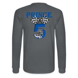 PJ 5th B-Day (Adult) Long-sleeve T-Shirt - charcoal