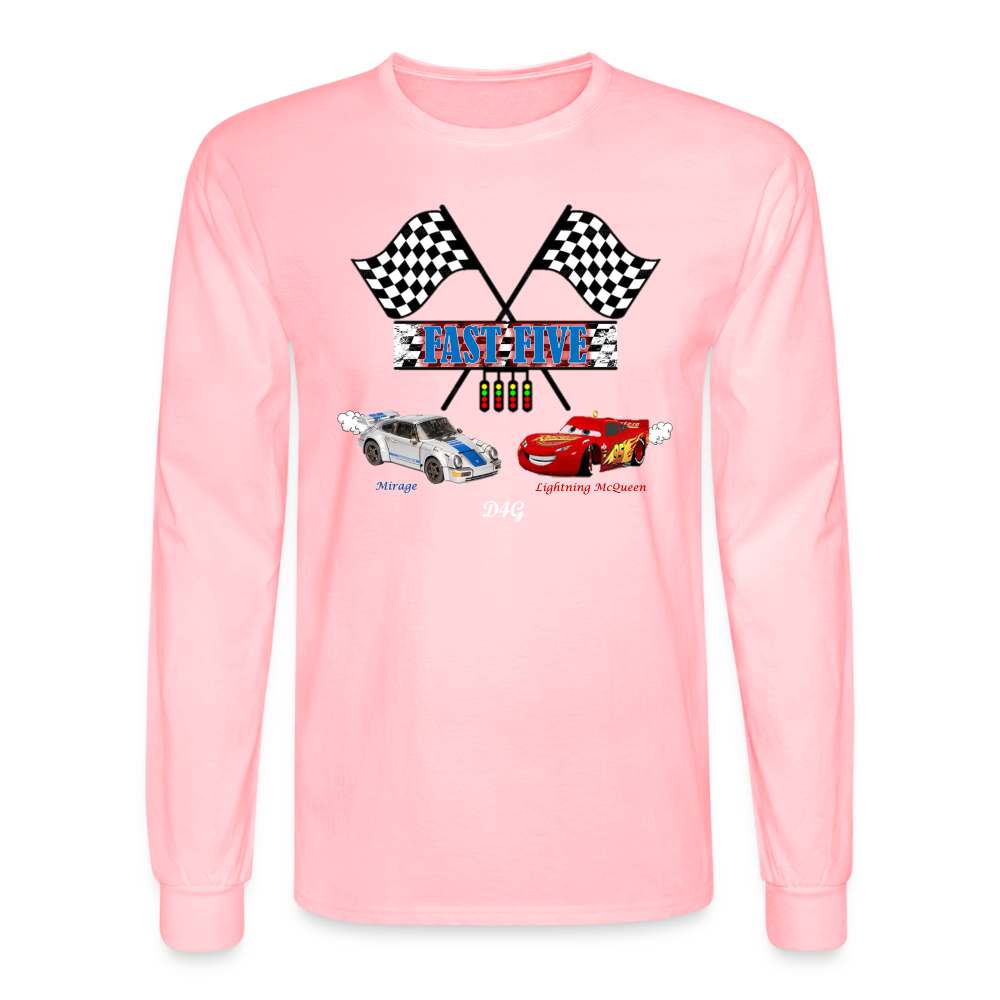 PJ 5th B-Day (Adult) Long-sleeve T-Shirt - pink