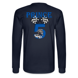 PJ 5th B-Day (Adult) Long-sleeve T-Shirt - navy