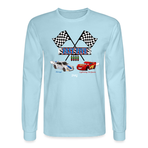 PJ 5th B-Day (Adult) Long-sleeve T-Shirt - powder blue