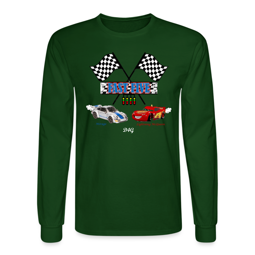 PJ 5th B-Day (Adult) Long-sleeve T-Shirt - forest green