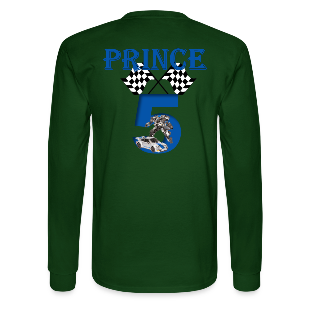 PJ 5th B-Day (Adult) Long-sleeve T-Shirt - forest green