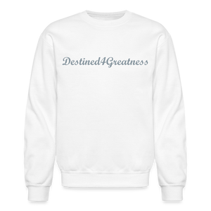 Unisex Silver D4G Crewneck Sweatshirt - white