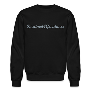 Unisex Silver D4G Crewneck Sweatshirt - black