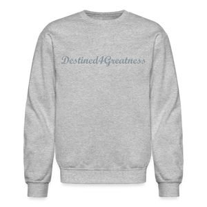 Unisex Silver D4G Crewneck Sweatshirt - heather gray