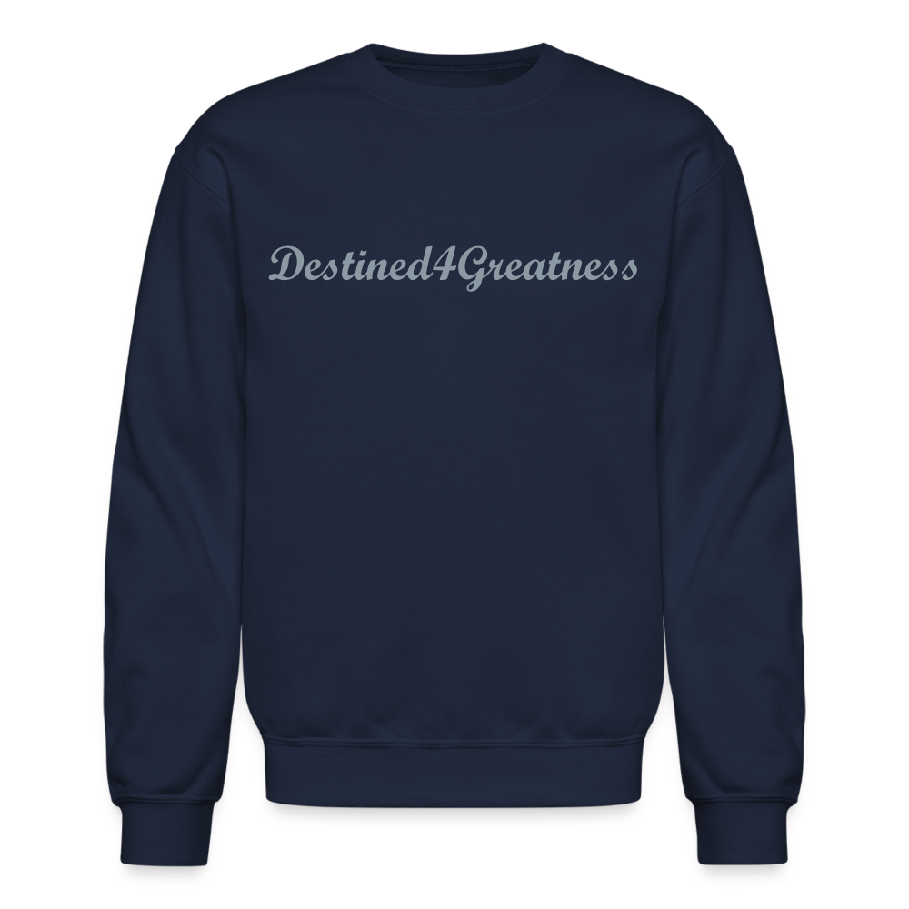 Unisex Silver D4G Crewneck Sweatshirt - navy