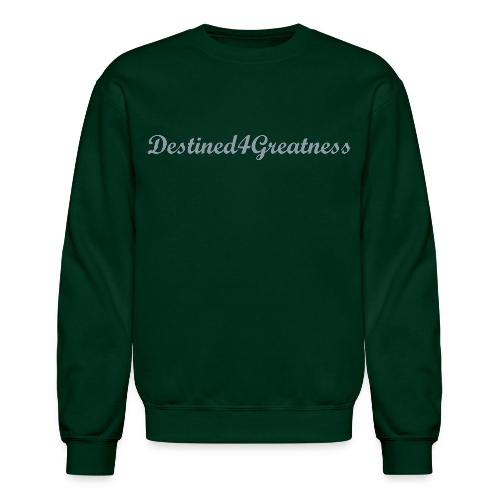 Unisex Silver D4G Crewneck Sweatshirt - forest green