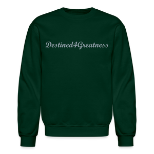 Unisex Silver D4G Crewneck Sweatshirt - forest green