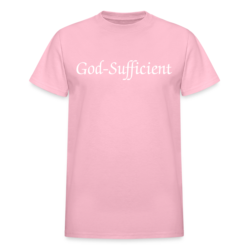 God-Sufficient - light pink