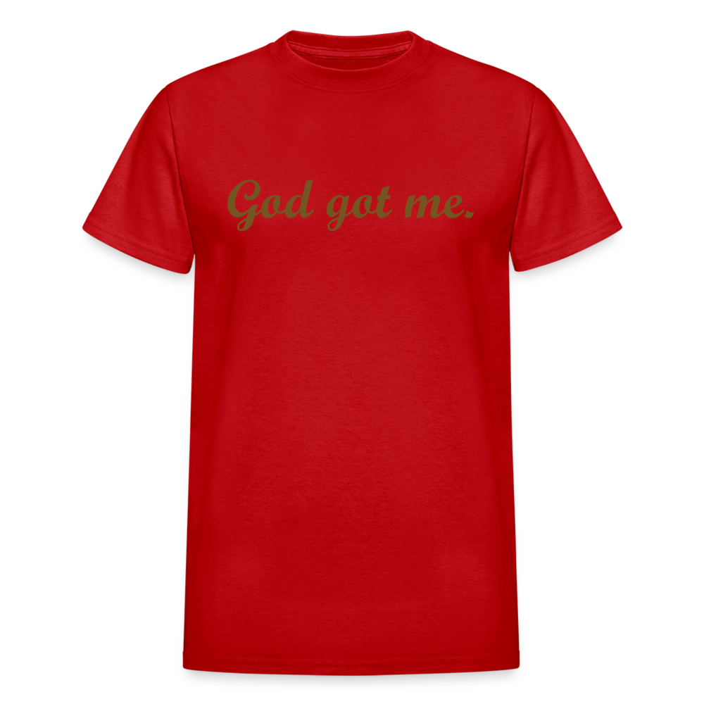 God got me T-Shirt - red