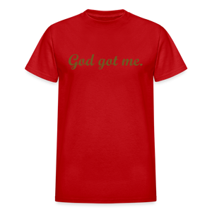 God got me T-Shirt - red