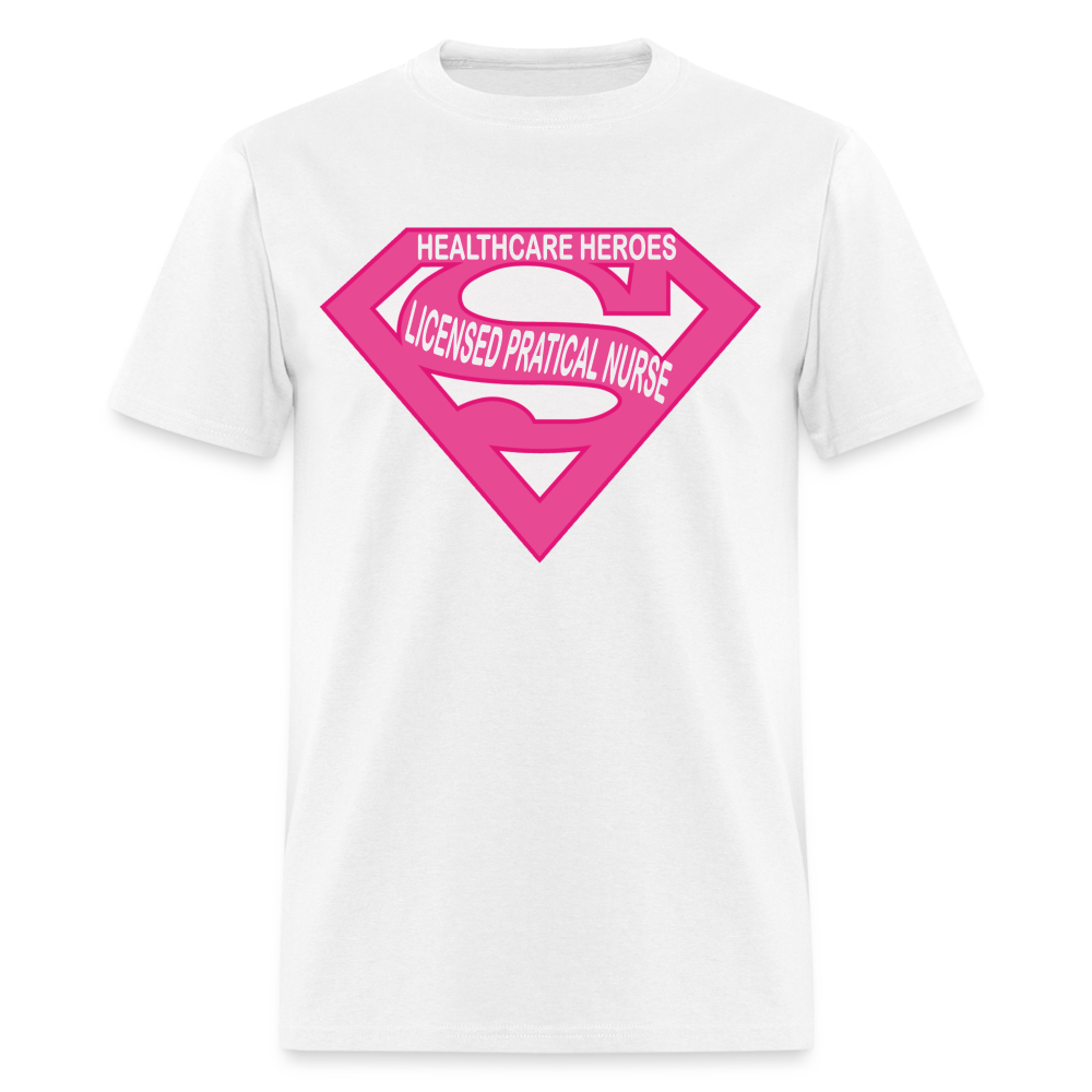 LPN Healthcare Heroes (Pink) - white