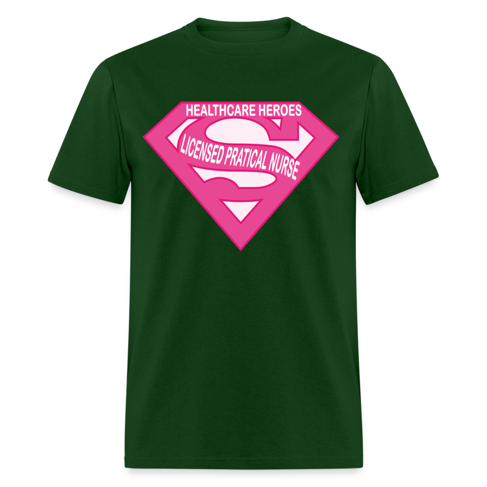 LPN Healthcare Heroes (Pink) - forest green