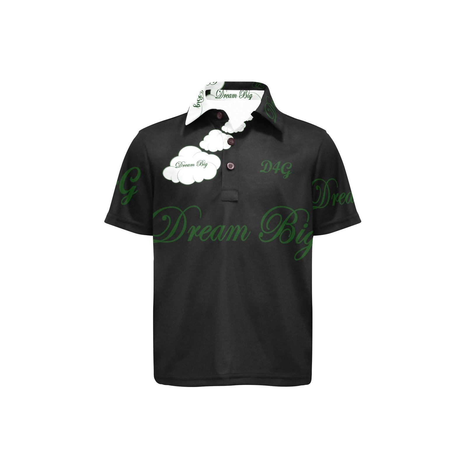 Youth D4G Dream Big Polo (Forest Green) (Limited Edition)