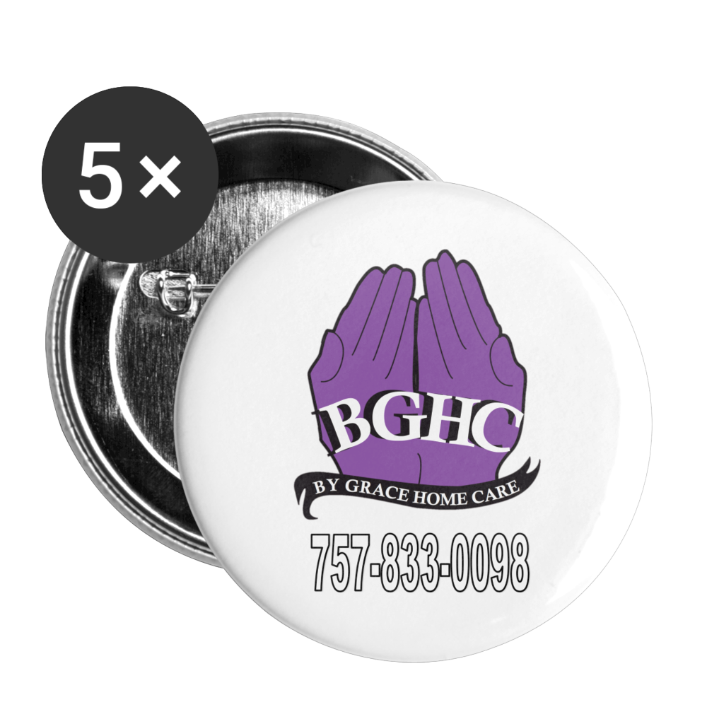 BGHC Button - white