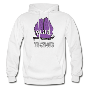 Unisex Adult Hoodie - white