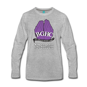 BGHC Unisex Premium Long Sleeve T-Shirt - heather gray