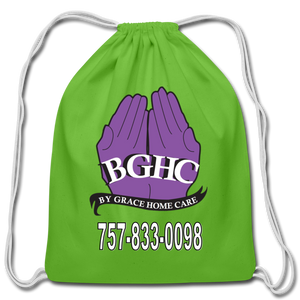 BGHC Cotton Drawstring Bag - clover