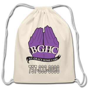 BGHC Cotton Drawstring Bag - natural