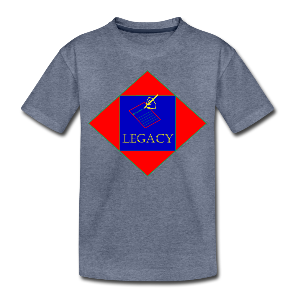 Toddler Lego Legacy T-Shirt - heather blue