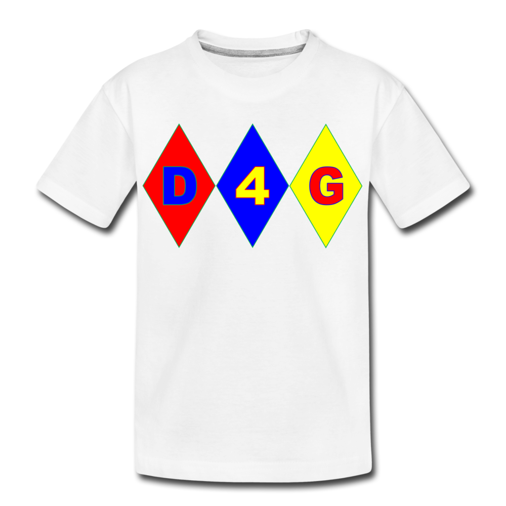 Kids' D4G Diamond T-Shirt - white