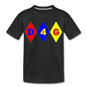 Kids' D4G Diamond T-Shirt - black