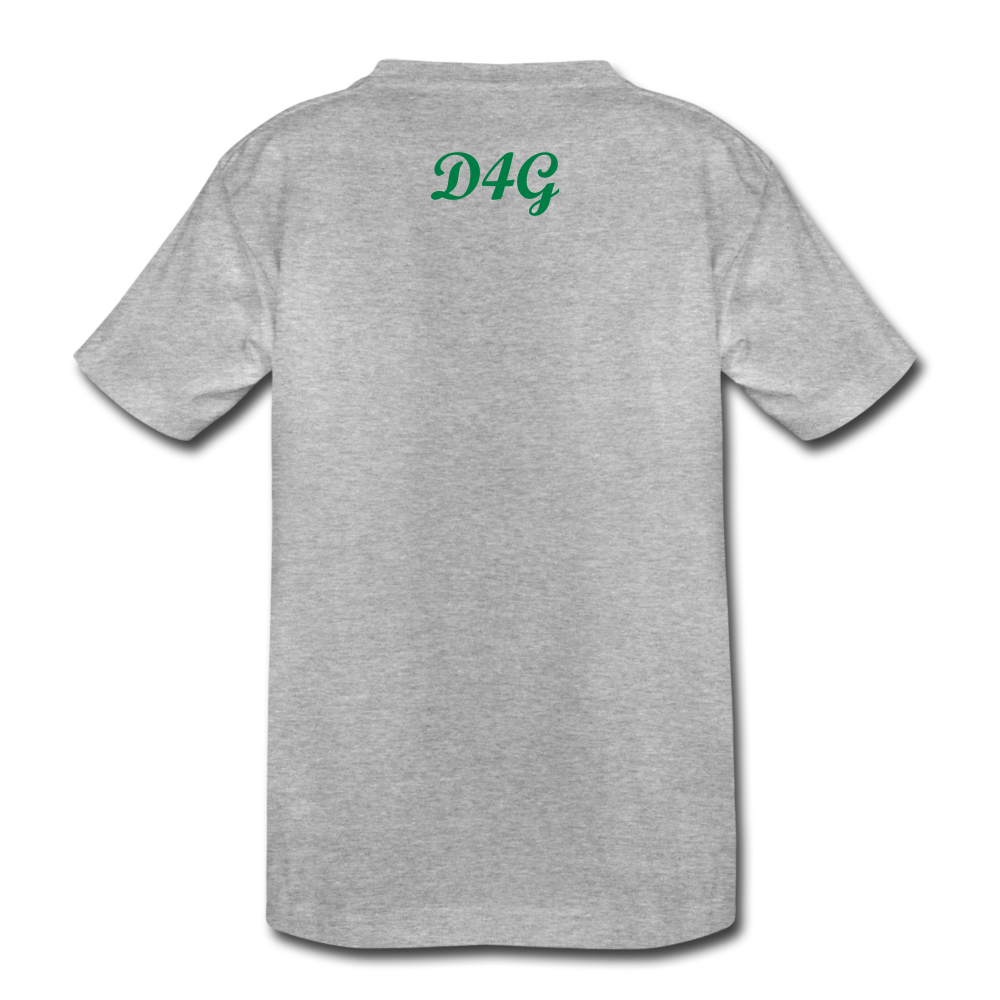 Kids' D4G Diamond T-Shirt - heather gray