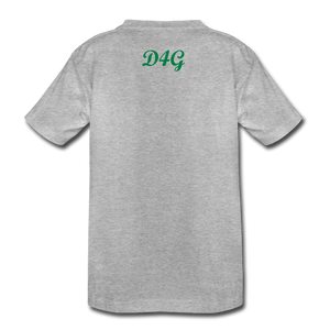 Kids' D4G Diamond T-Shirt - heather gray